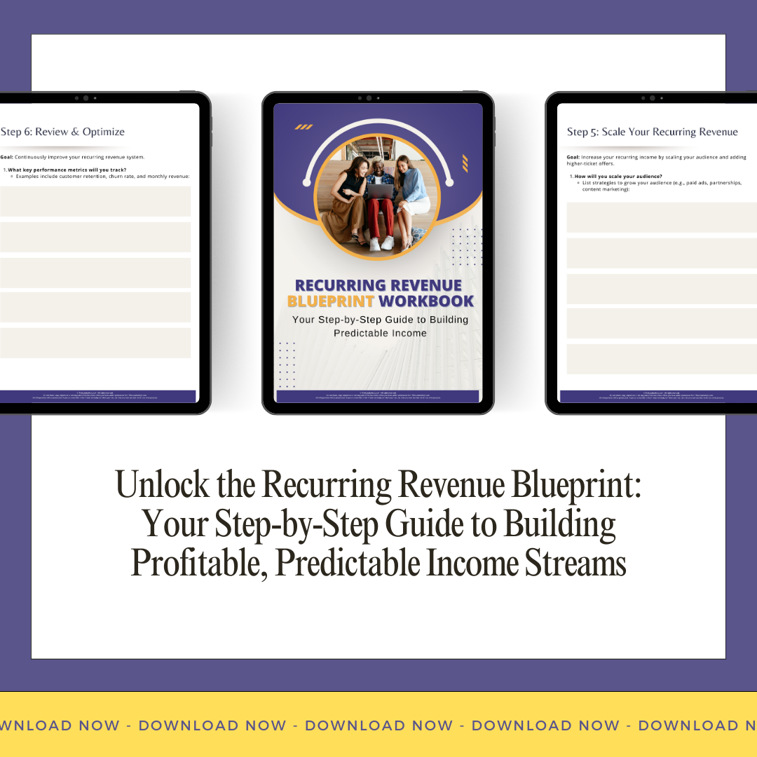 Recurring Revenue Blueprint Workbook