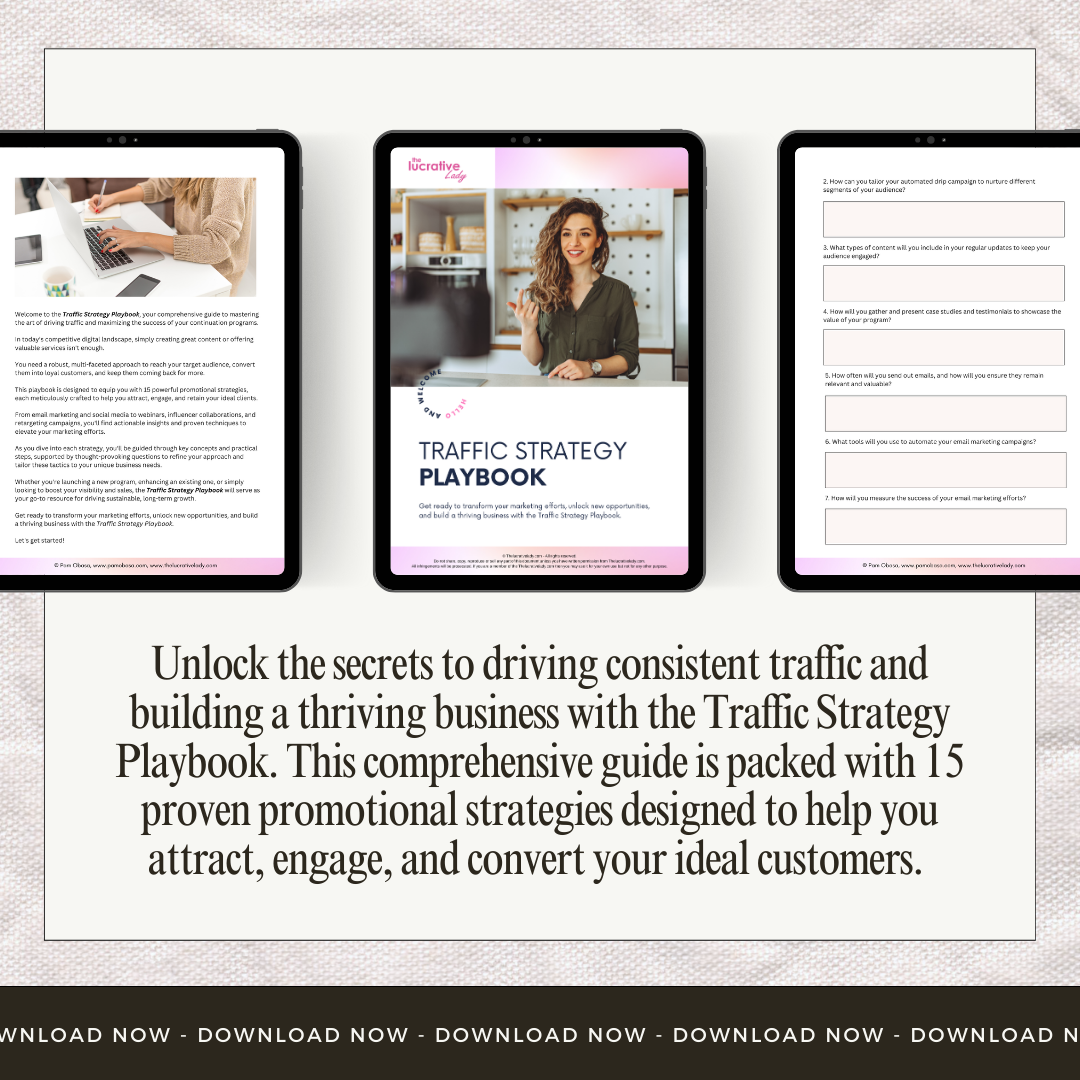 Traffic Strategy Playbook